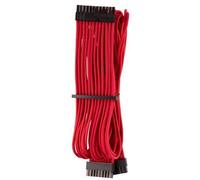 Corsair Premium Sleeved ATX 24-pin, Type 4 (Generation 4) - Rosso