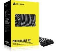 CORSAIR Pro Kit cavi per alimentatori premium type-5 rivestiti singolarmente, bianco/nero
