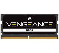 CORSAIR VENGEANCE SODIMM DDR5 RAM 16GB (1x16GB) 5600MHz CL48 Intel XMP iCUE Compatibile Memoria per Computer - Nero (CMSX16GX5M1A5600C48)