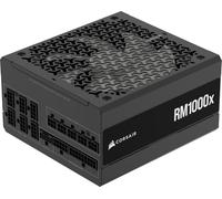 Corsair RM1000x Alimentatore ATX completamente modulare a basso rumore - Compatibile con ATX 3.1 - Compatibile con PCIe 5.1 - Efficienza Cybenetics Gold - Connettore 12V - 2x6 Native - Nero