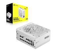 CORSAIR RM1000x SHIFT Alimentatore ATX completamente modulare - 80 PLUS Gold - ATX 3.1 - PCIe 5.1 - Zero RPM - Interfaccia laterale modulare - Bianco