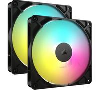 Corsair RS140 ARGB Confezione doppia ventola PWM supplementare da 140 mm nera