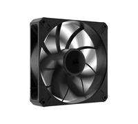 CORSAIR RS140 MAX Ventola PWM a Spessore Maggiorato da 140 mm - Pressione Statica Elevata - Struttura Polimerica Ai Cristalli Liquidi - Confezione Singola - Nero