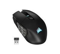CORSAIR SCIMITAR ELITE WIRELESS MMO Mouse da Gioco - 26.000 DPI - 16 Pulsanti Programmabili - Batteria Fino a 150 ore - Compatibile con iCUE - PC, PS5, PS4, Xbox - Nero