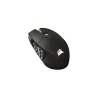 Mouse Gamer CORSAIR Scimitar Elite WL SE senza fili MMO Key Slider Gun Metal Ergonomico 33 000 DPI - Nouvo