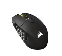 Corsair MMO SCIMITAR ELITE WIRELESS SE Mouse da Gioco - 33.000 DPI, 16 Pulsanti Programmabili, Key Slider™ Regolabile, Hyper-Polling 1K - PC, PS5, PS4, Xbox, Mac - Metallizzato
