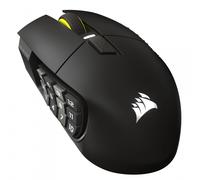 Mouse Gamer CORSAIR Scimitar Elite WL SE senza fili MMO Key Slider Gun Metal Ergonomico 33 000 DPI - Nouvo