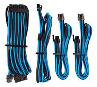 Corsair Starter Kit Cavi per Alimentatori Protetti Singolarmente con Guaina Type 4 Gen 4 Premium - Blu/Nero