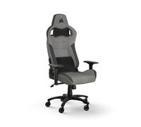 Corsair T3 RUSH Fabric (2023) Sedia da Gioco, Tessuto Esterno Morbido Traspirant
