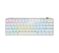 Corsair Tastiera da gioco meccanica K70 PRO Mini Wireless RGB 60% - Più veloce Sub-1ms Wireless, Swappable Cherry MX Brown Keyswitch, telaio in alluminio, PBT Double-Shot Keycaps - layout NA, QWERTY - Bianco