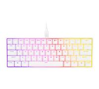 CORSAIR Tastiera gaming meccanica 60% K65 RGB MINI - Cherry MX Red - bianco