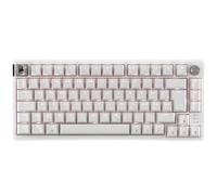 CORSAIR Tastiera gaming meccanica K65 PLUS 75% RGB per MAC e PC - Bianco brina (IT)