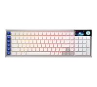 CORSAIR Tastiera gaming ottica-meccanica VANGUARD AIR 99 WIRELESS - Bianco (IT)