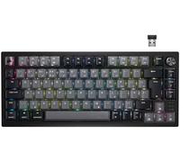 CORSAIR Tastiera meccanica da gioco K65 PLUS WIRELESS 75% RGB sostituibile a caldo - Interruttori lineari rossi CORSAIR MLX pre-lubrificati - Montato in alto - Smorzamento del suono a doppio strato -