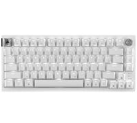 Corsair Tastiera meccanica K65 Plus Wireless 75% RGB hot-swap per Mac e iPad - Interruttori lineari MLX Red v2 pre-lubrificati, smorzamento del suono - layout QWERTY NA - bianco ghiaccio