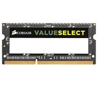 Corsair Value Select SODIMM 4GB (1x4GB) DDR3 1333MHz C9 Memoria per Laptop/Notebook , Nero