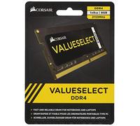 Corsair Memoria RAM 8 GB DDR4 2133 MHz 260-pin SODIMM 1 x 8 GB per Computer Portatile - CMSO8GX4M1A2133C15
