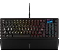 Corsair Vanguard 96 PRO - Tastiera meccanica da gioco ad effetto Hall - MLX Hyperdrive Linear Switch, 96% Layout, Schermo LCD, Flashtap SOCD, 8000Hz, Elgato Stream Deck Integration, QWERTY NA - Nero