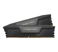 CORSAIR VENGEANCE DDR5 RAM 64GB (2x32GB) 6000MHz CL38 Intel XMP iCUE Memoria per Computer Compatibile - Nero (CMK64GX5M2B6000C38)