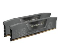 CORSAIR VENGEANCE DDR5 64GB (2x32GB) DDR5 6000MHz CL40 AMD EXPO Intel XMP iCUE Memoria Compatibile per Computer - Grigio (CMK64GX5M2B6000Z40)