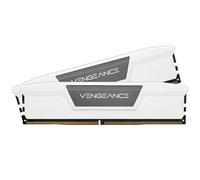 CORSAIR VENGEANCE DDR5 RAM 32GB (2x16GB) 6000MHz CL36-44-44-96 1.35V AMD EXPO & Intel XMP Memoria per Computer Desktop - Bianco (CMK32GX5M2E6000Z36W)