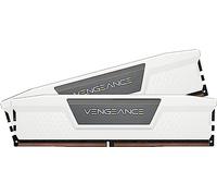 CORSAIR VENGEANCE DDR5 RAM 32GB (2x16GB) 6400MHz CL32 Intel XMP Compatibile iCUE Memoria per Computer - Bianco (CMK32GX5M2B6400C32W)