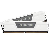 CORSAIR VENGEANCE DDR5 RAM 48GB (2x24GB) 6000MHz CL30 Intel XMP Memoria per Computer Compatibile con iCUE - Bianco (CMK48GX5M2B6000C30W)