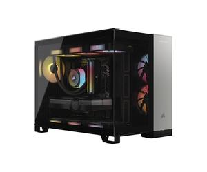 Corsair Vengeance i5200 Gaming PC - CPU Intel® Core™ Ultra 9 285K raffreddata a liquido, GPU NVIDIA® GeForce RTX™ 5090, memoria DDR5 Dominator Titanium RGB da 64 GB, SSD M.2 da 2+2 TB - Nero/Argento