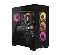 Corsair Vengeance i7500 Gaming PC - CPU Intel Core i7-14700KF raffreddata a liquido - NVIDIA GeForce RTX 4070Ti Super GPU - Memoria DDR5 Vengeance RGB da 32 GB - SSD M.2 da 1 TB - Nero