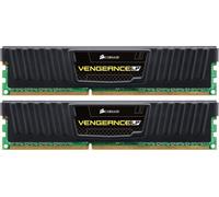 Corsair Vengeance LP Schwarz Dimm Kit 16GB, DDR3-1600, CL9-9-9-24