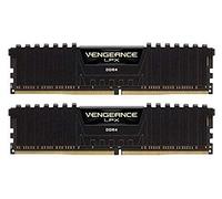 Corsair Vengeance LPX Memorie per Desktop a Elevate Prestazioni, 32 GB (2 X 16 GB), DDR4, 3000 MHz, C15 XMP 2.0, Nero