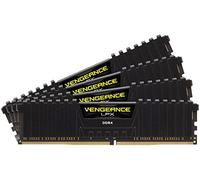 Corsair Vengeance LPX Memorie per Desktop a Elevate Prestazioni con Airflow Fan, 16 GB (4 X 4 GB), DDR4, 3000 MHz, C16 XMP 2.0, Nero
