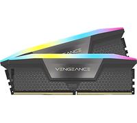 CORSAIR VENGEANCE RGB DDR5 32GB (2x16GB) DDR5 6000MHz CL36 AMD EXPO Intel XMP iCUE Memoria Compatibile per Computer - Grigio (CMH32GX5M2E6000Z36)