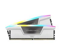Corsair Vengeance RGB DDR5 6400MHz C32, Bianco - 32GB (2x16GB) CMH32GX5M2B6400C32W