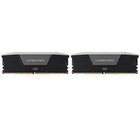 CORSAIR VENGEANCE RGB DDR5 RAM 64GB (2x32GB) 5200MHz CL40 Intel XMP Compatibile iCUE Memoria per Computer - Nero (CMH64GX5M2B5200C40)