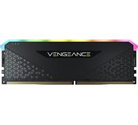 Corsair Vengeance RGB RS 8GB (1 x 8 GB), DDR4 3200MHz C16 Memoria per Desktop (Illuminazione RGB Dinamica, Tempi di Risposta Stretti, Compatibile con Intel & AMD 300/400/500 Series), Nero