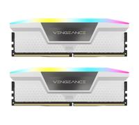Corsair Vengeance RGB weiß DIMM Kit 32GB, DDR5-6400, CL32-40-40-84