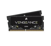 Corsair Vengeance SODIMM 16GB (2x8GB) DDR4 2666MHz CL18 Memoria per Laptop/Notebook (Supporto Processori Intel Core i5 e i7 di Sesta Generazione), Nero