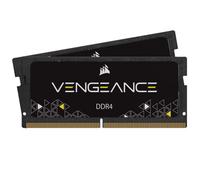 Vengeance CMSX32GX4M2A2400C16 memoria 32 GB 2 x 16 GB DDR4 2400 MHz Nero, 32 GB, 2 x 16 GB, DDR4, 2400 MHz, 260-pin SO-DIMM, Nero