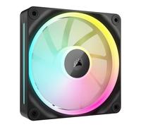 CORSAIR iCUE LINK LX120 RGB 120 mm PWM Ventola Confezione Singola - Doppio Anello Luminoso - Richiede iCUE LINK System Hub (Venduto Separatamente) - Tecnologia CORSAIR AirGuide - Nero