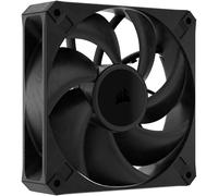 CORSAIR RS120 MAX Ventola PWM a Spessore Maggiorato da 120 mm - Pressione Statica Elevata - Struttura Polimerica Ai Cristalli Liquidi - Confezione Singola - Nero