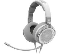CORSAIR VIRTUOSO PRO Cuffie da Gioco Cablate Multipiattaforma Aperte sul Retro - Microfono Rimovibile - Driver in Grafene - 20Hz-40 kHz - PC, Mac, PS5, PS4, Xbox, Nintendo Switch, Mobile - Bianco