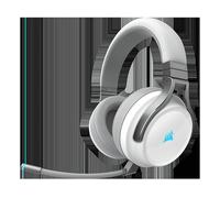 CORSAIR Virtuoso RGB CUFFIE BLUETOOTH, Bianco