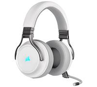 Corsair VIRTUOSO RGB WIRELESS, Cuffie Gaming, Over Ear, Bianco