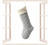 Corse di NABBIAMENTE Large - Arredamento a Maglia da 18 Pollici per Esposizione per Feste da a Parete | Materiale Acrilico con Stile Classico in Stile Vacanza, Ornamento sospeso per Il dormitor