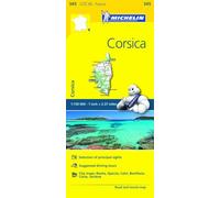 Corse-du-Sud, Haute-Corse - Michelin Local Map 345: Map [Lingua inglese]