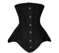 Corsetti Da Allenamento Per La Vita A Torso Lungo Da Donna Double Steel Boned Heavy Duty Underbust Body Shaper (3XL)