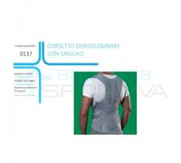 Corsetto dorsolombare con spallacci DrGibaud 0137