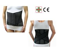 CORSETTO LOMBARE Fascia Cintura Supporto Ortopedico Busto Stecche per la Schiena