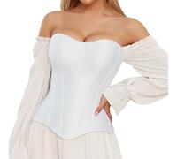 Corsetto modellante 2025 da donna, corsetto overbust con cerniera regolabile e lisca di pesce, lingerie per abbigliamento da club e appuntamenti